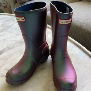 Hunter Short Nebula Boot Womens 6